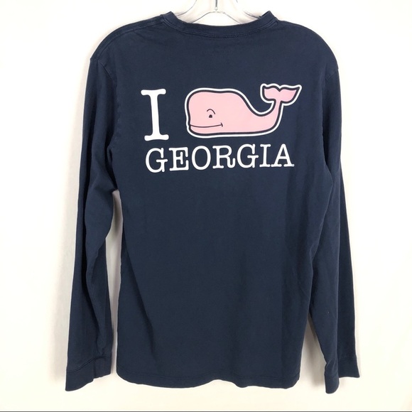 Vineyard Vines Georgia Long Sleeve 🐳 - Picture 1 of 6